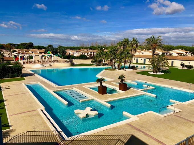 Domaine Les Tamaris - Portes Du Soleil - Villa 3 Chambres Avec Jardin - Climatisation - Acces Animations Et Piscines Inclus ! Portiragnes Dış mekan fotoğraf